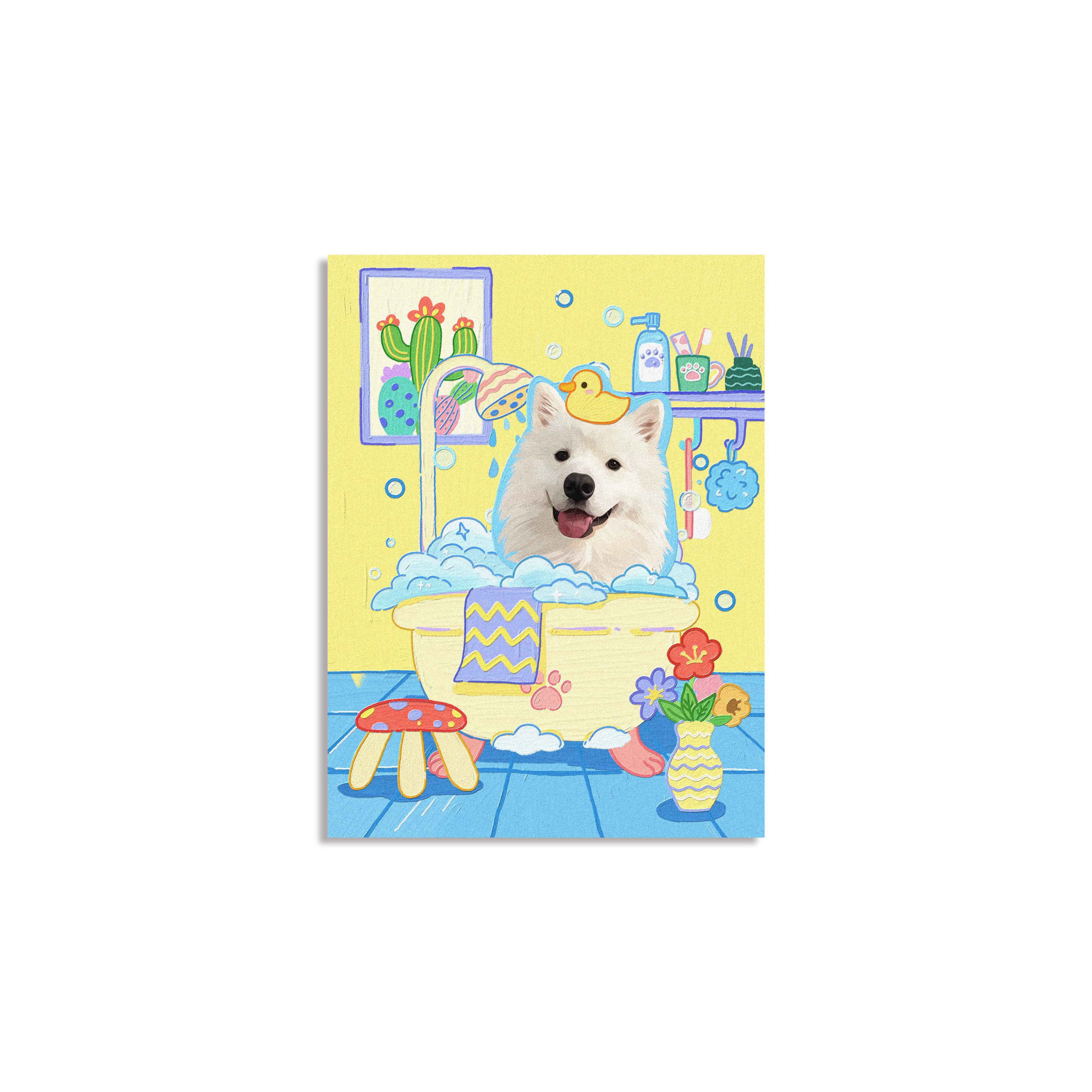 Custom Pet Framed Giclee Art - Landscape