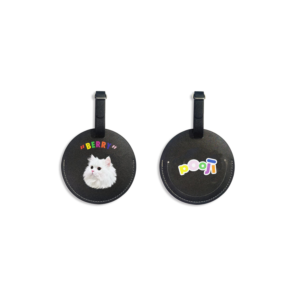 Custom Pet Portrait Luggage Tag