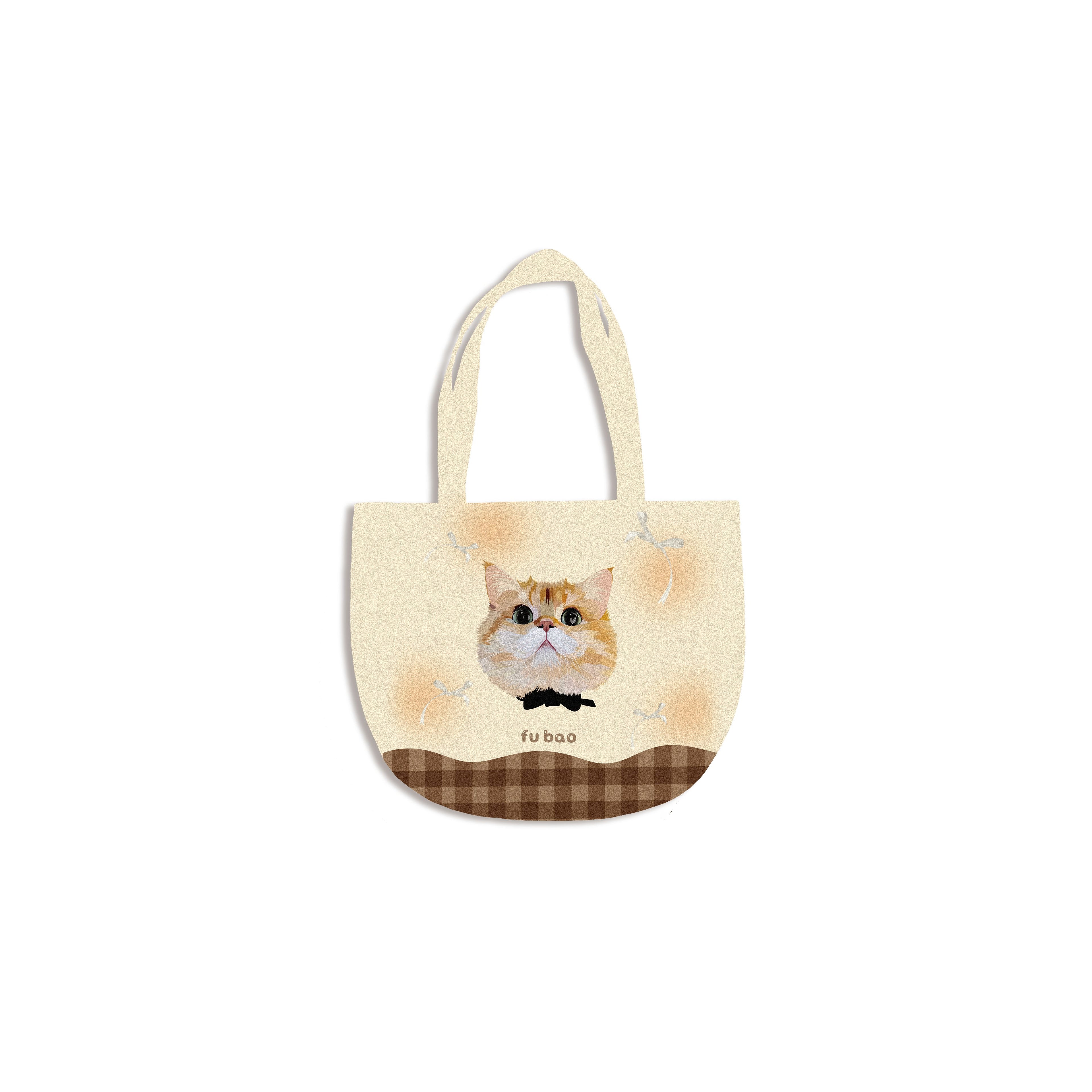 Custom Pet Portrait Tote