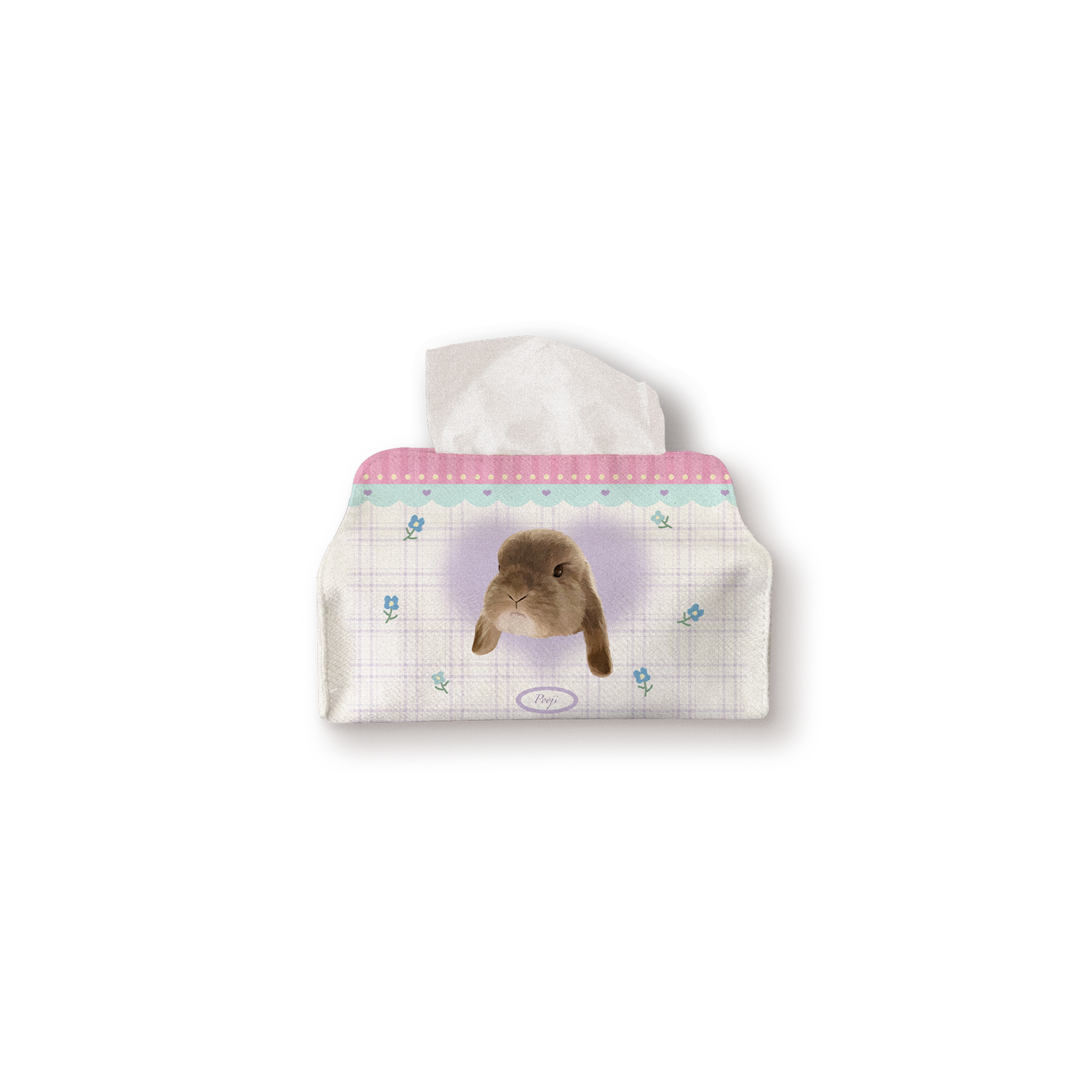 Boîte à mouchoirs personnalisée pour animaux de compagnie